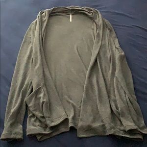 Gray Cardigan